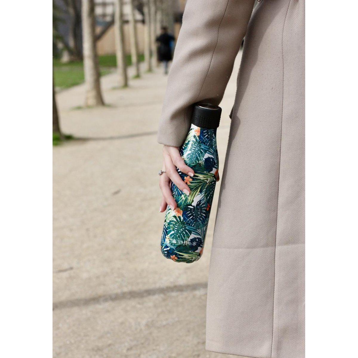 Bouteille isotherme Bottle UP Hawaii bril 500ml vert, LES ARTISTES PARIS