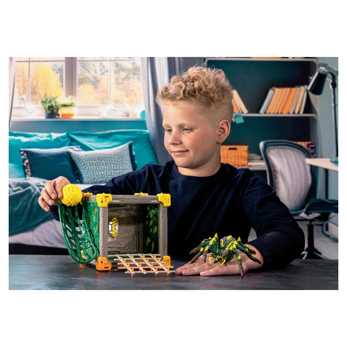 Battlecave tarentule de la jungle multicolore, SCHLEICH
