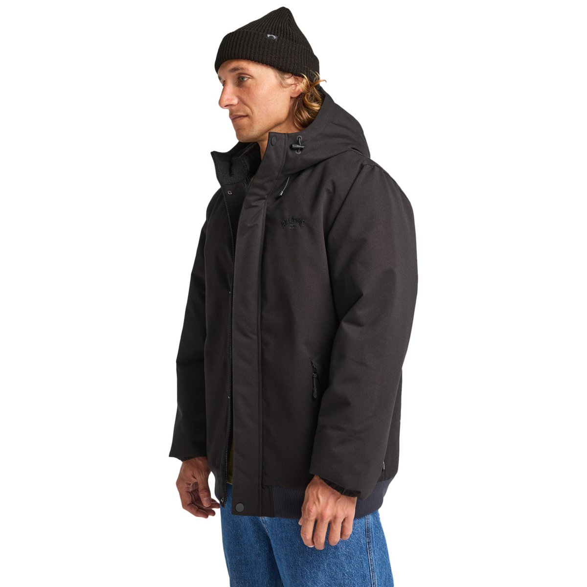 Veste en jean ALL DAY noir black, BILLABONG