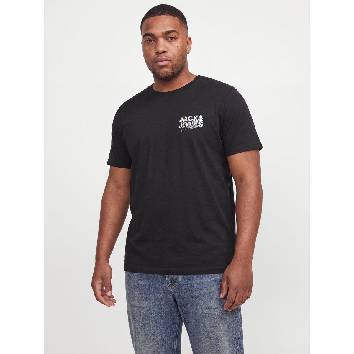 T-Shirt white, JACK & JONES