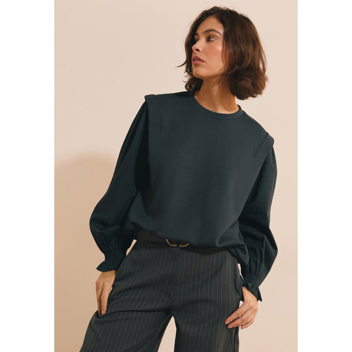 ETAM SWEATSHIRT ANNA - TSHIRT ML encre, ETAM