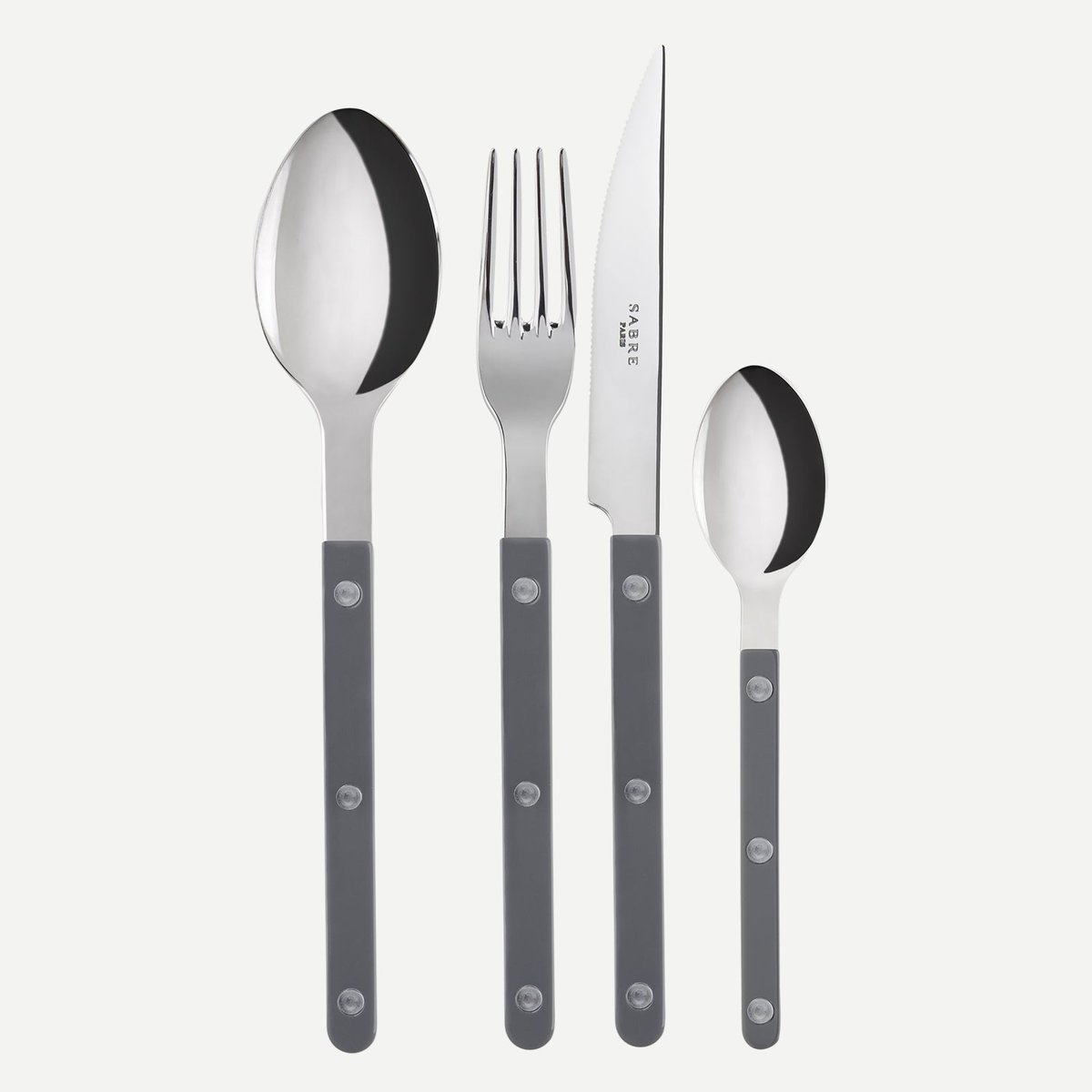 Ménagère 24 pièces, Bistrot anthracite, SABRE