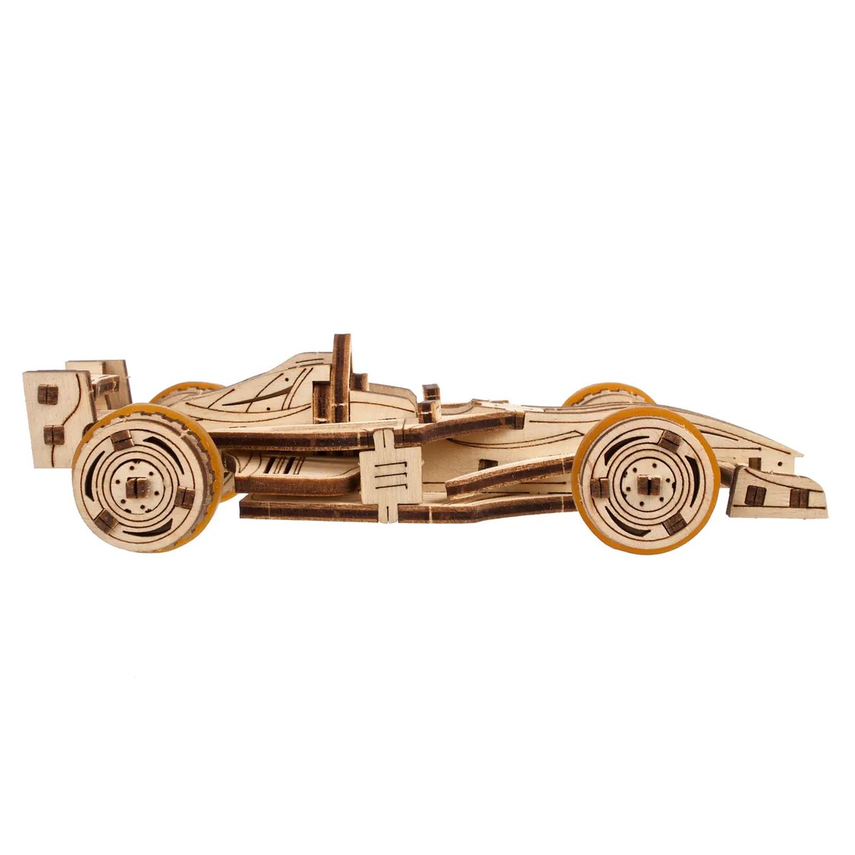 Puzzle 3D Mini bolide beige, UGEARS