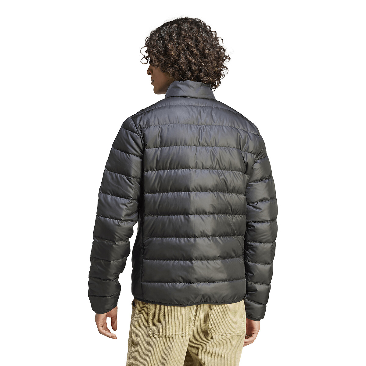 Doudoune light zippée sans capuche Essentials noir, adidas Performance