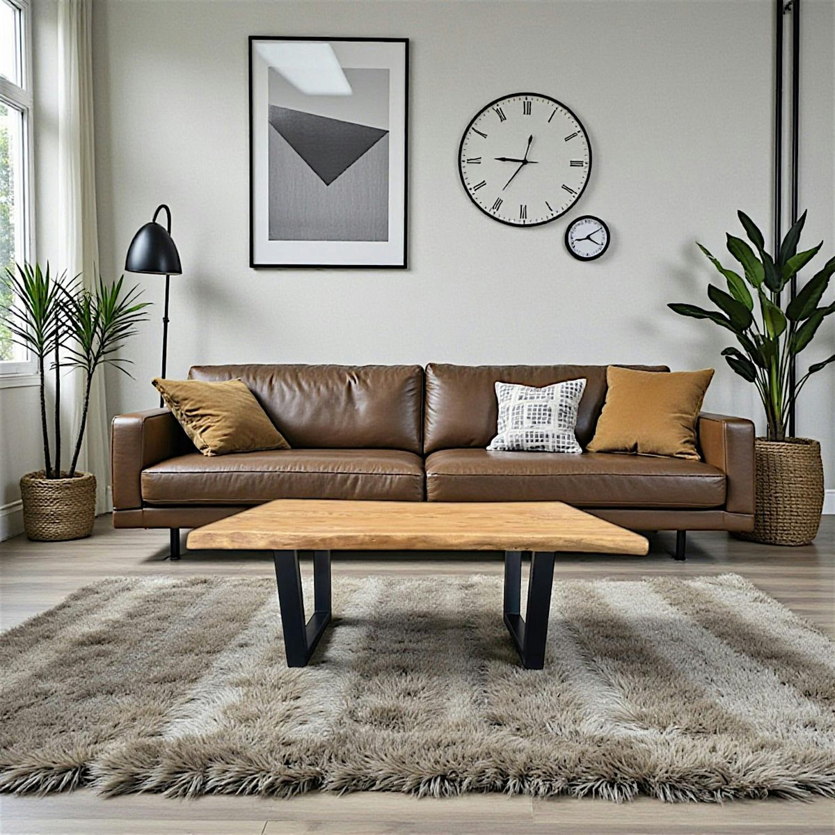 Table basse en bois de teck recyclé TIMOR bois naturel, PIER IMPORT