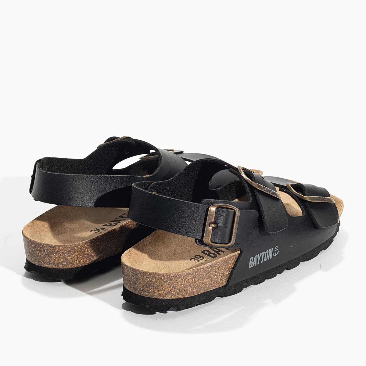 Sandales ACHILLE noir, BAYTON