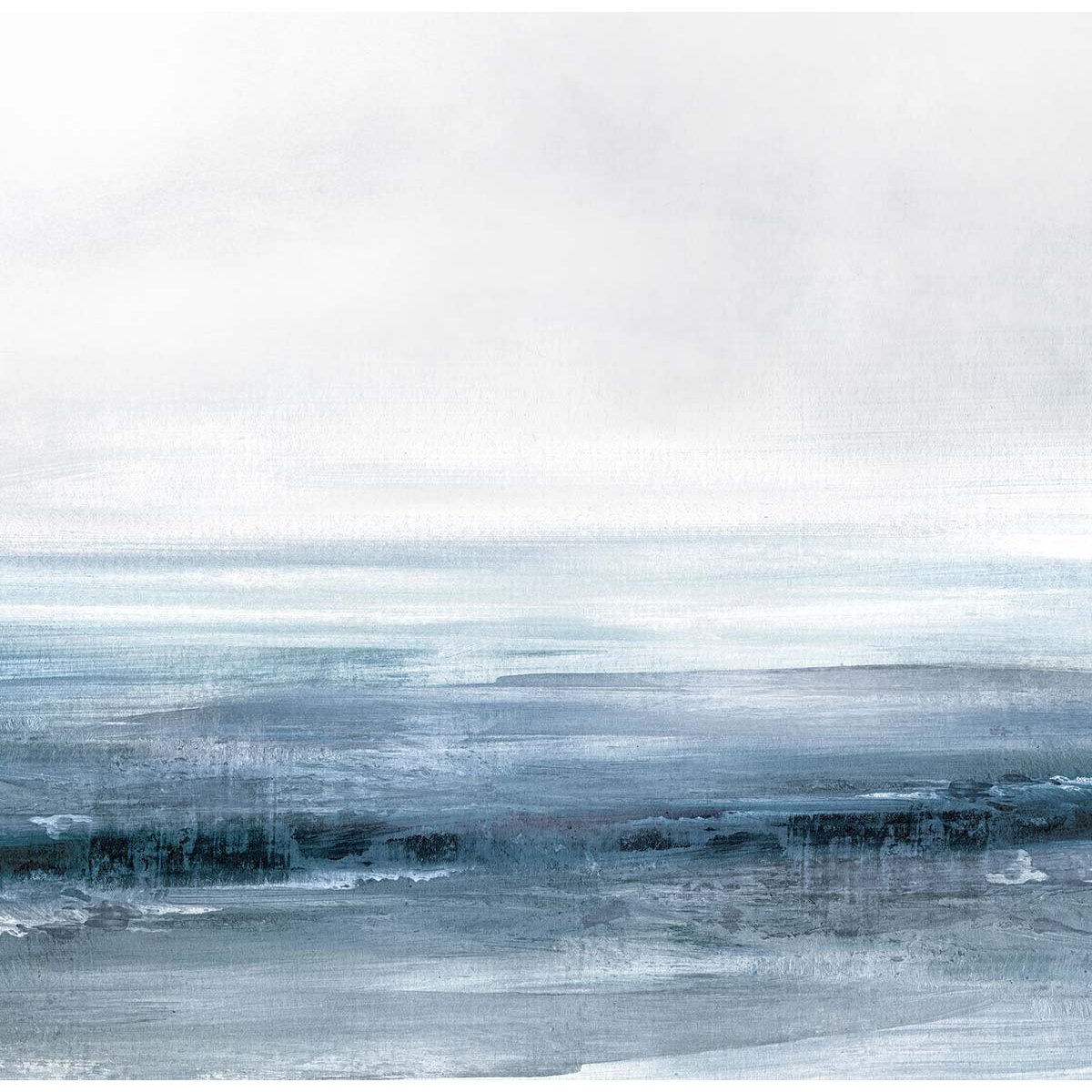 Papier peint horizon bleu intissé, HEXOA