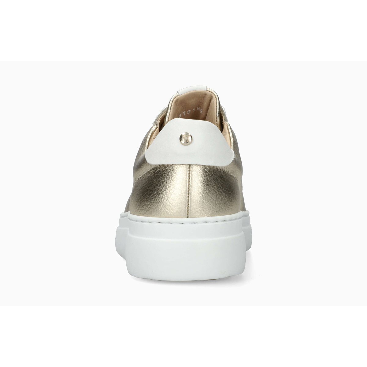 Baskets en cuir DOTTY jaune gold 5149, MEPHISTO