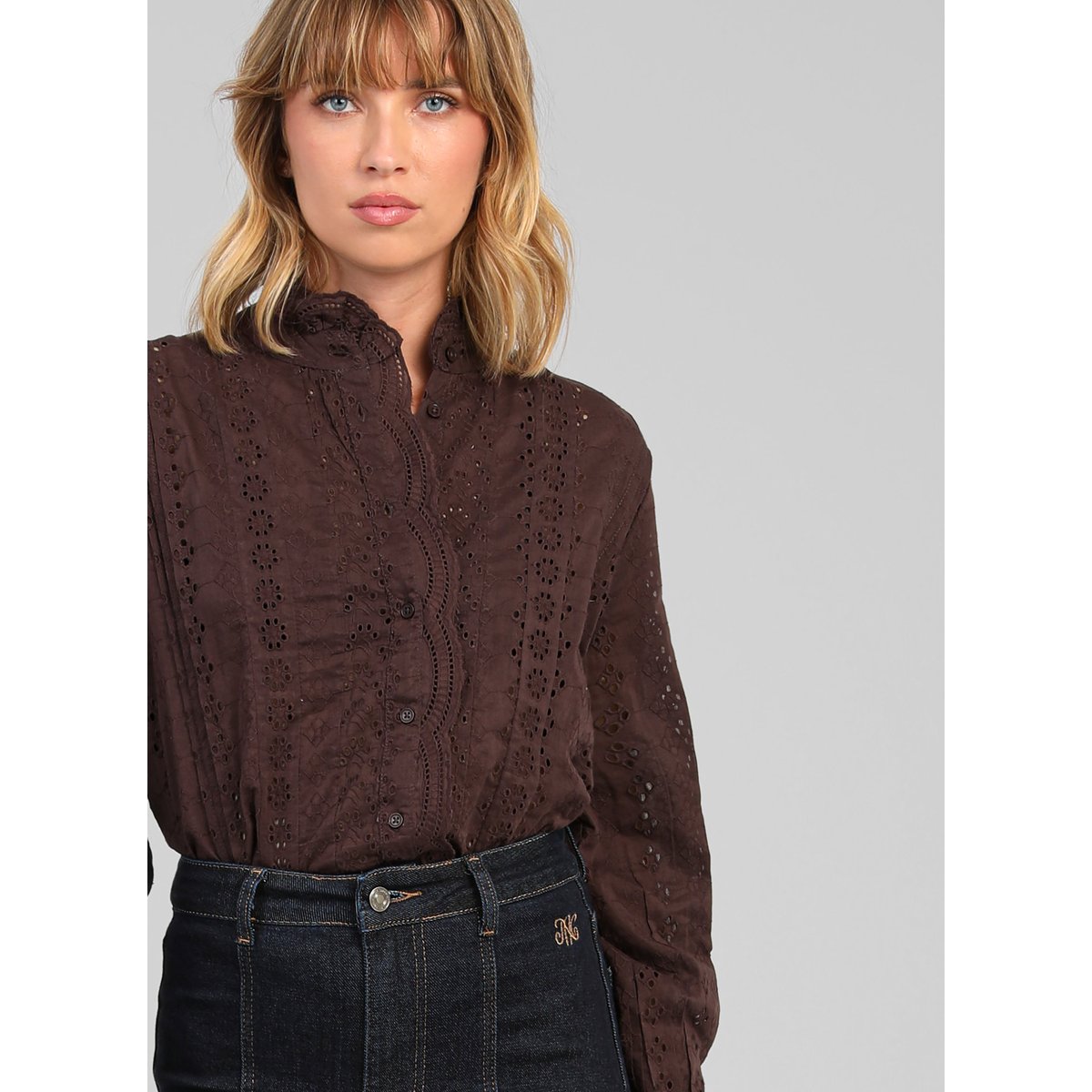 Chemise SADINELO moka, AN'GE