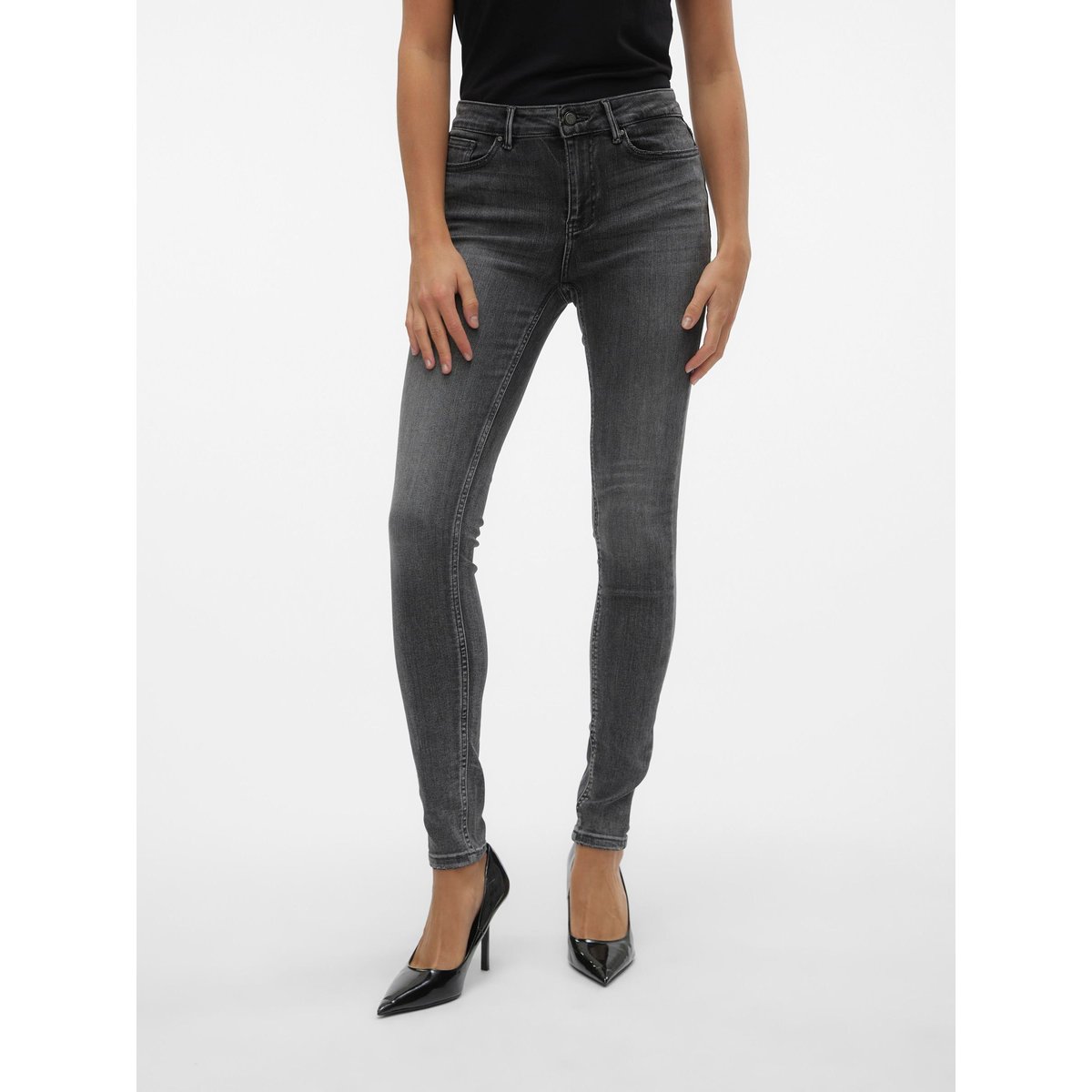 Jean Skinny medium grey denim, VERO MODA