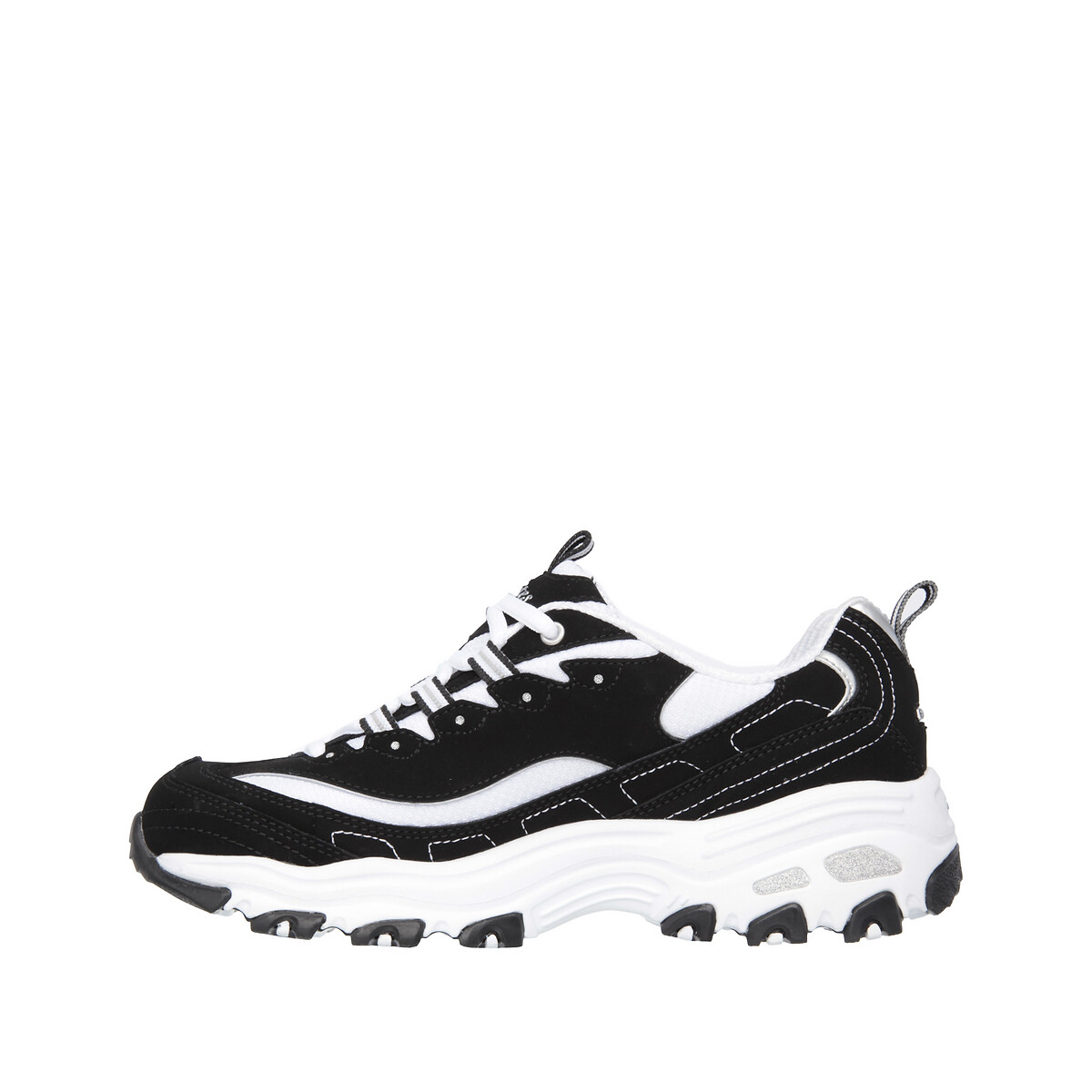 Baskets D'Lites-Biggest Fan noir/blanc, SKECHERS