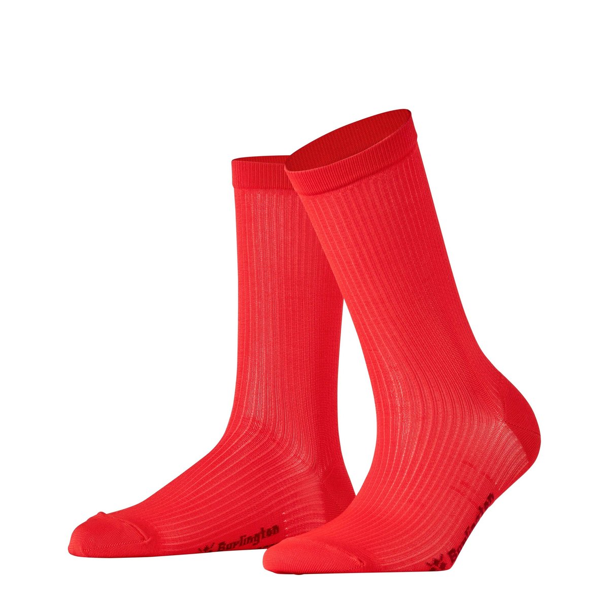 Chaussettes Princess Street Opaque rouge, BURLINGTON