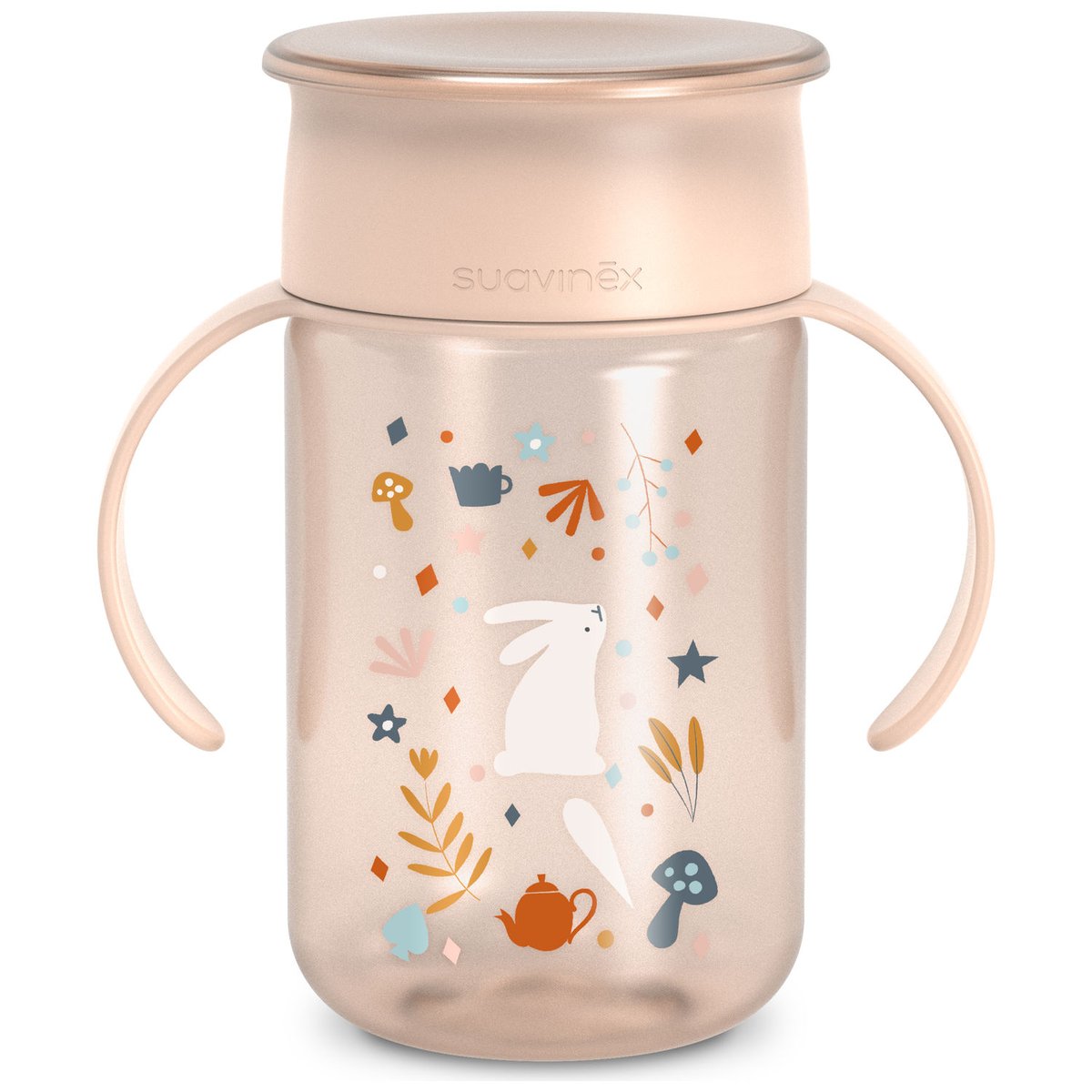 Tasse d'apprentissage rose, SUAVINEX