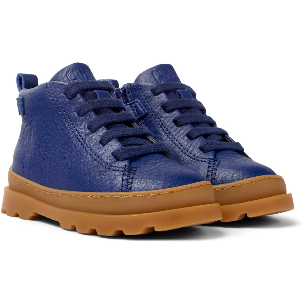Sneaker Brutus Cuir bleu, CAMPER