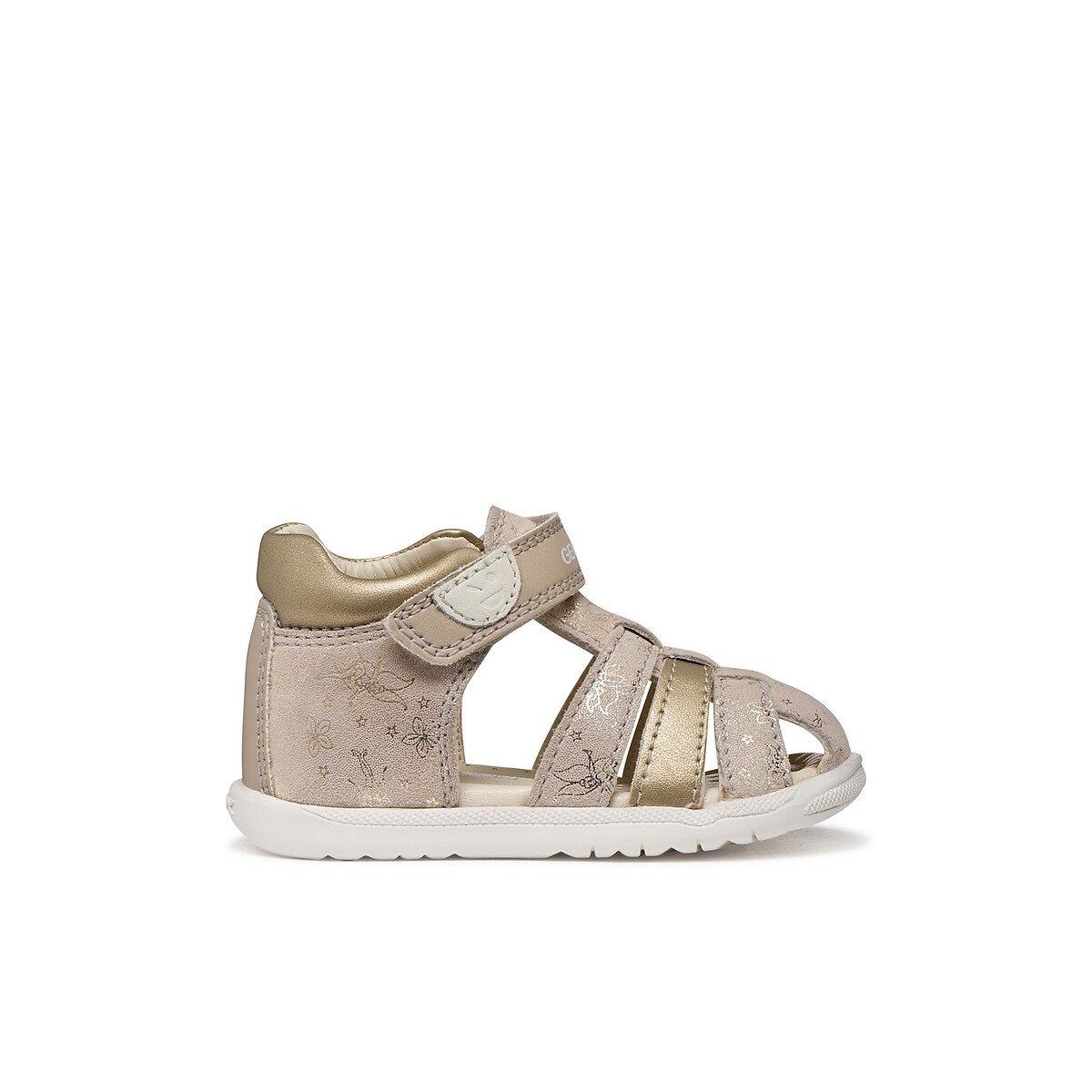 Sandales premiers pas, MACCHIA beige/doré, GEOX