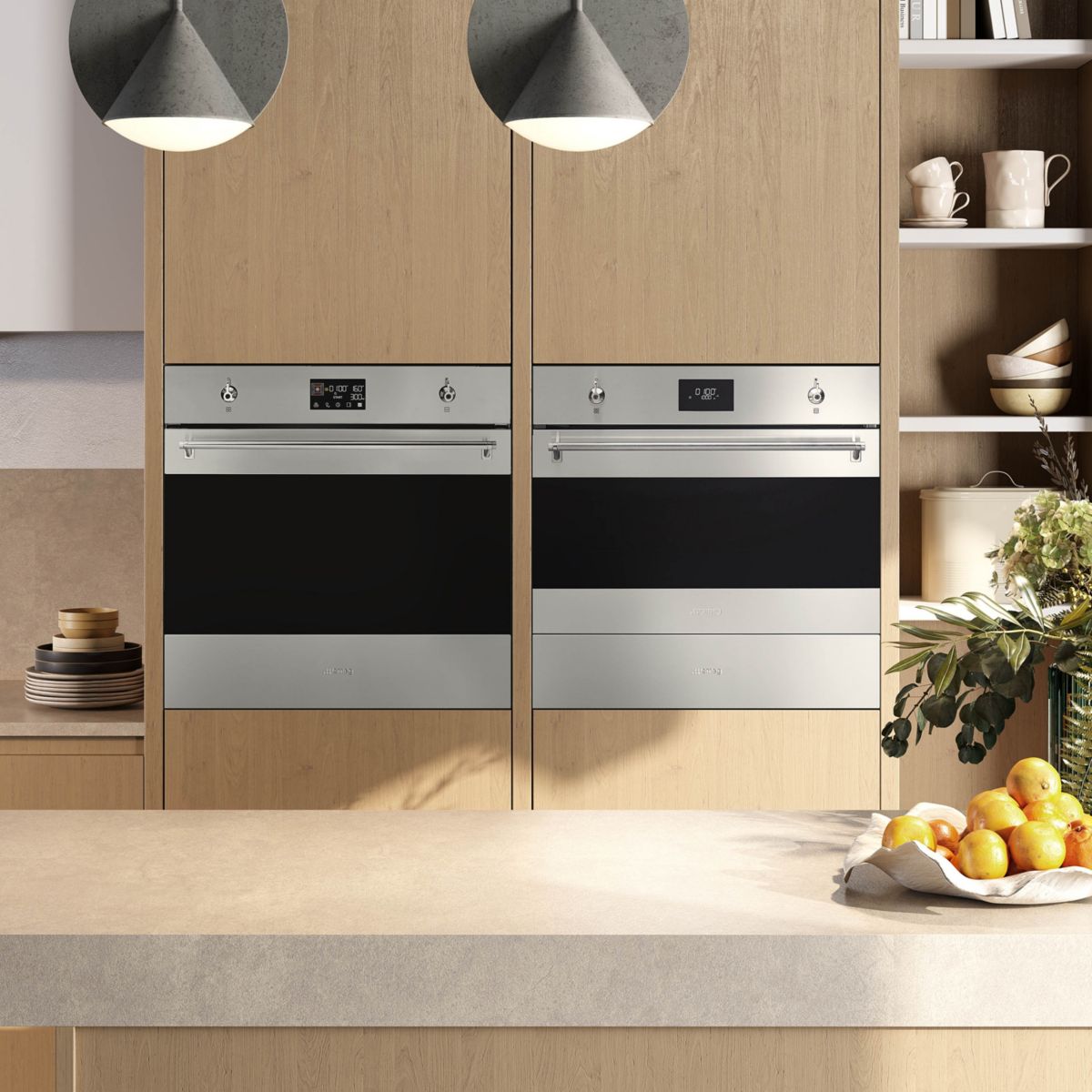 Tiroir Chauffant CPR315X couleur unique, SMEG