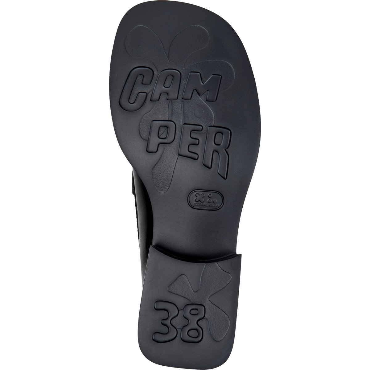 Mocassins Donna Smooth Leather noir 003, CAMPER