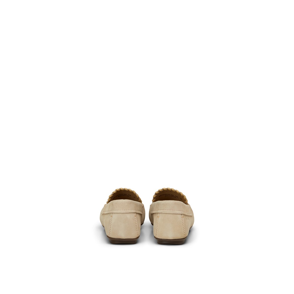 Mocassin modèle Valentina en cuir velours doux marron, MARC O'POLO