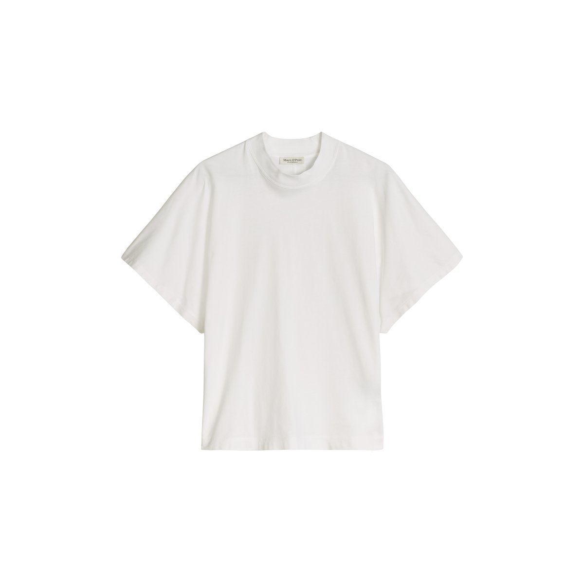 T-shirt oversize en jersey simple de coton blanc, MARC O'POLO