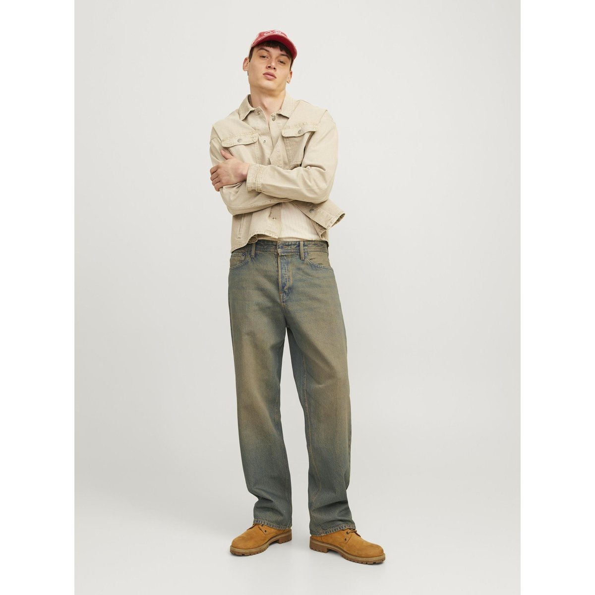 Jean Baggy Fit blue denim, JACK & JONES