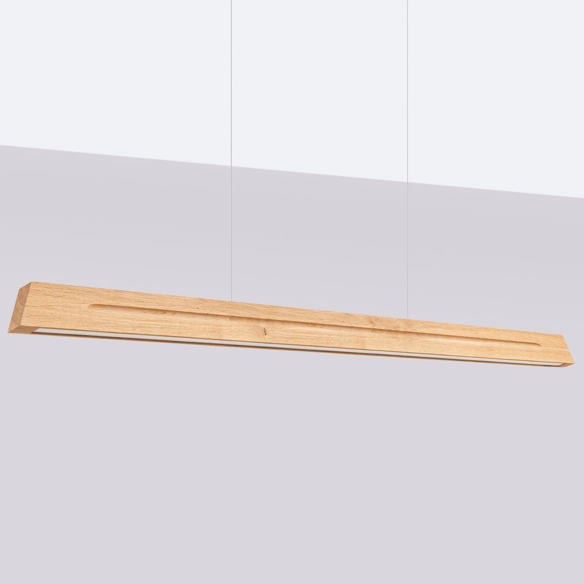 Suspension Bois Chêne LED 1 Skog chêne, EDEN