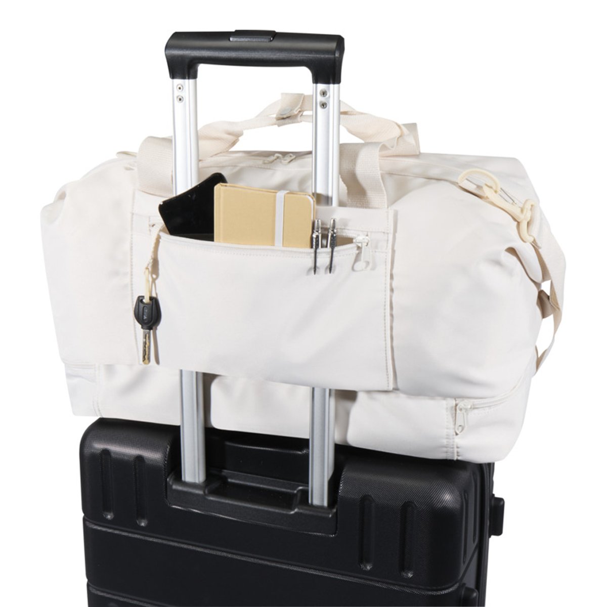 Sac de voyage 42 litres TRIP AWARE blanc cassé, FLOSO