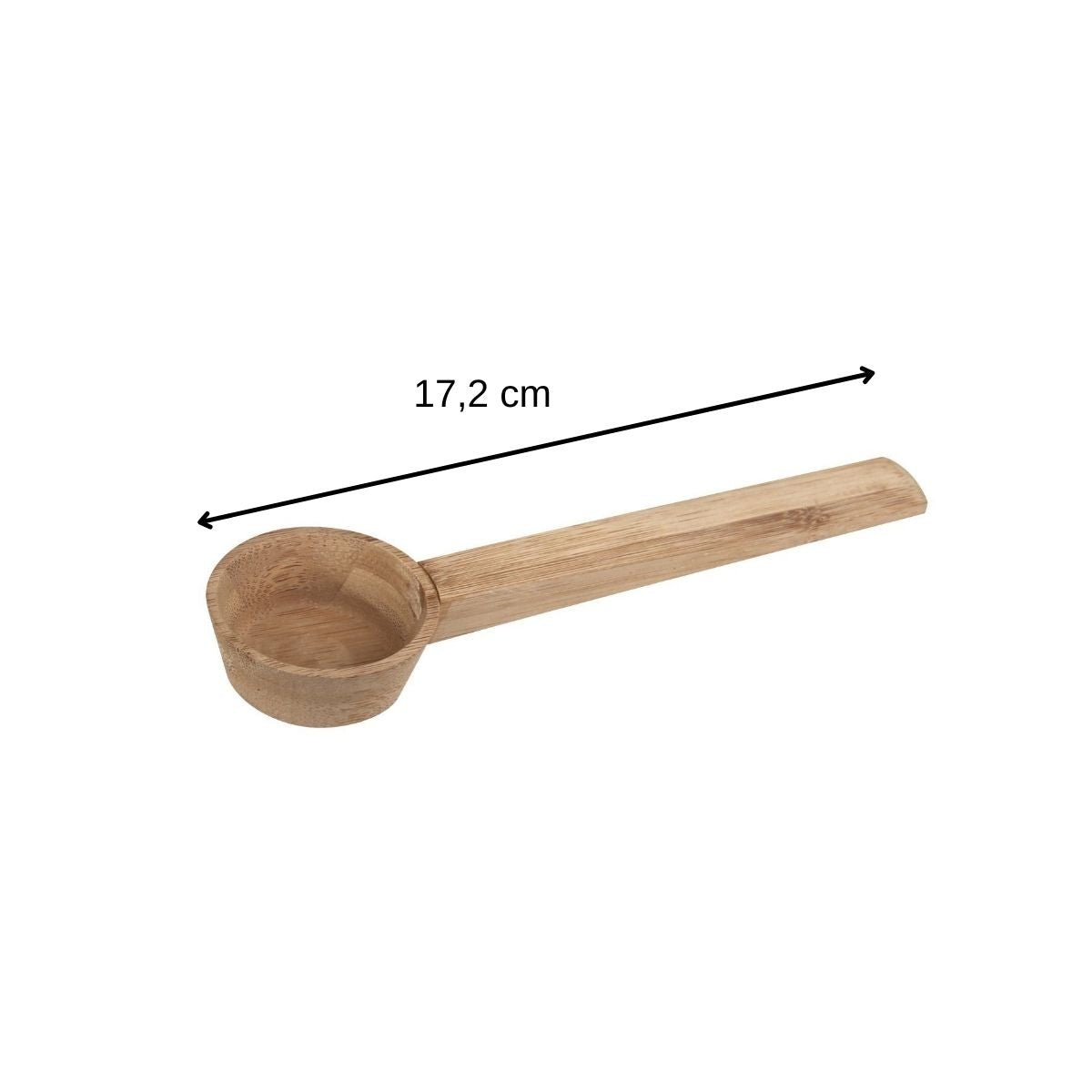 Ensemble de 2 cuillères doseuses à café en bambou bois brun, FACKELMANN