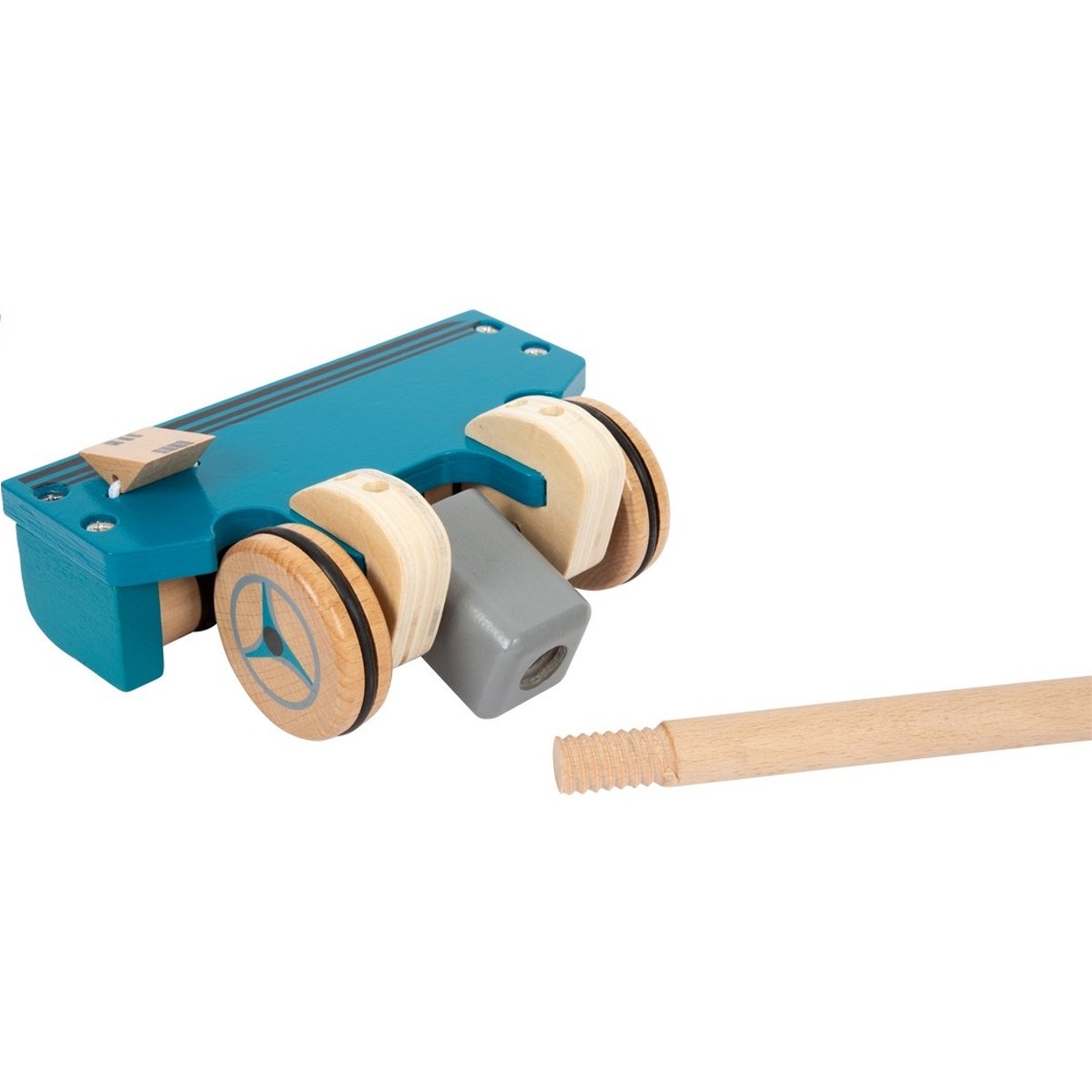 Jouet à pousser Aspirateur beige, SMALL FOOT COMPANY