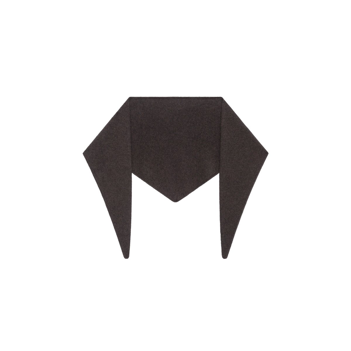 Écharpe cachemire MALONE marron foncé, CAROLL
