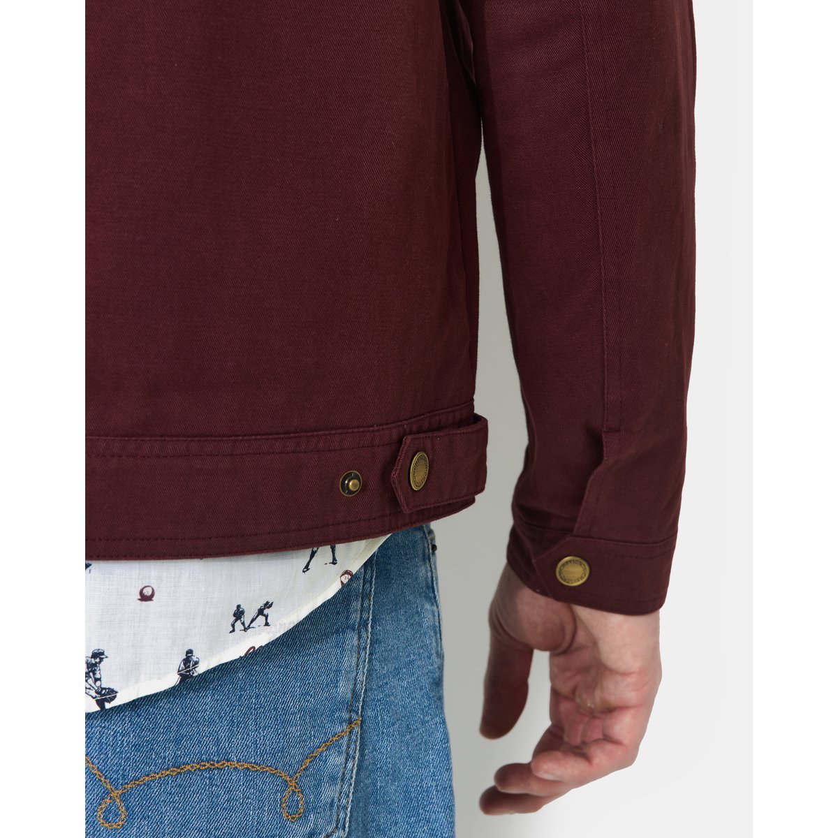Veste en coton DALTON burgundy, CHEVIGNON