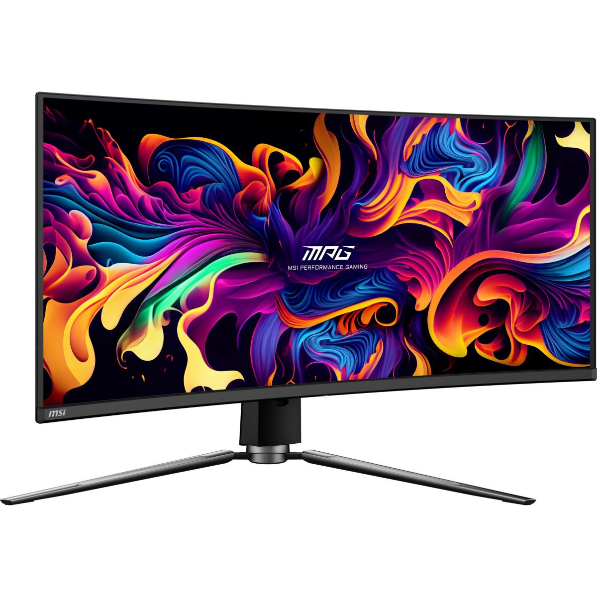 Ecran PC Gamer MPG 341CQPX 34" Incurvé 1800R UWQHD 240Hz QD-OLED HDMI 2.1 USB-C 90W Adaptive-Sync couleur unique, MSI