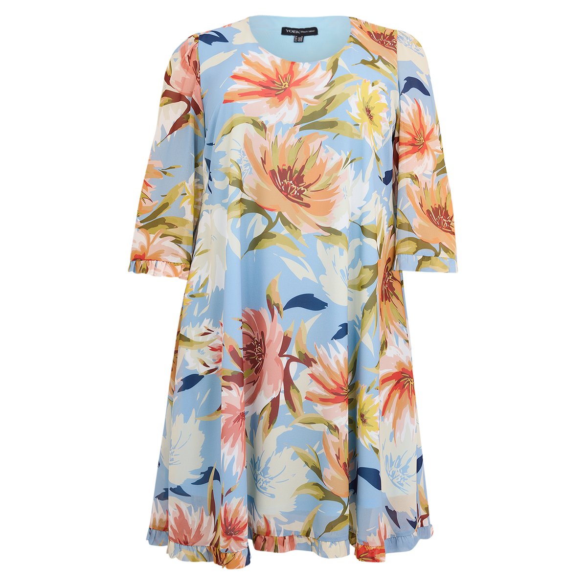 Robe imprimée multi, YOEK