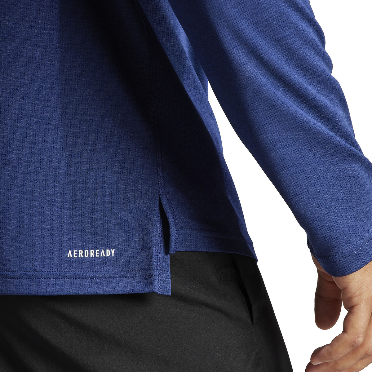 Train Essentials Gym Sweatshirt with High Neck blue, adidas Performance