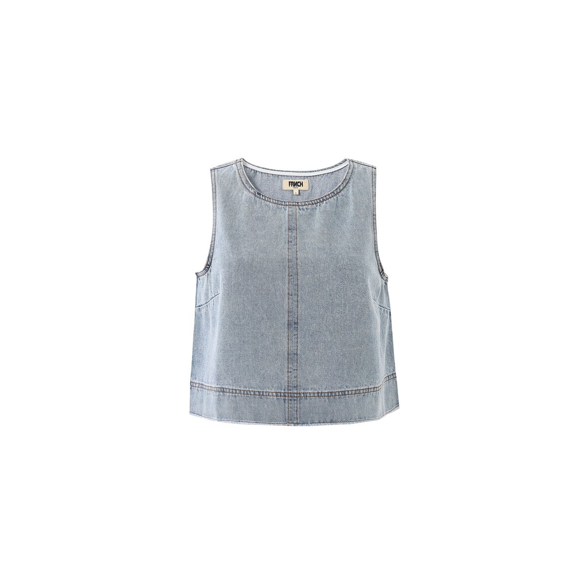 Top AQUALINA bleu jean, FRNCH