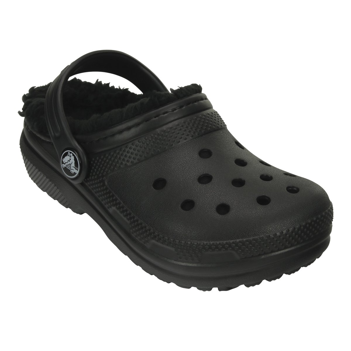 Sabots Classic fourrés T noir, CROCS