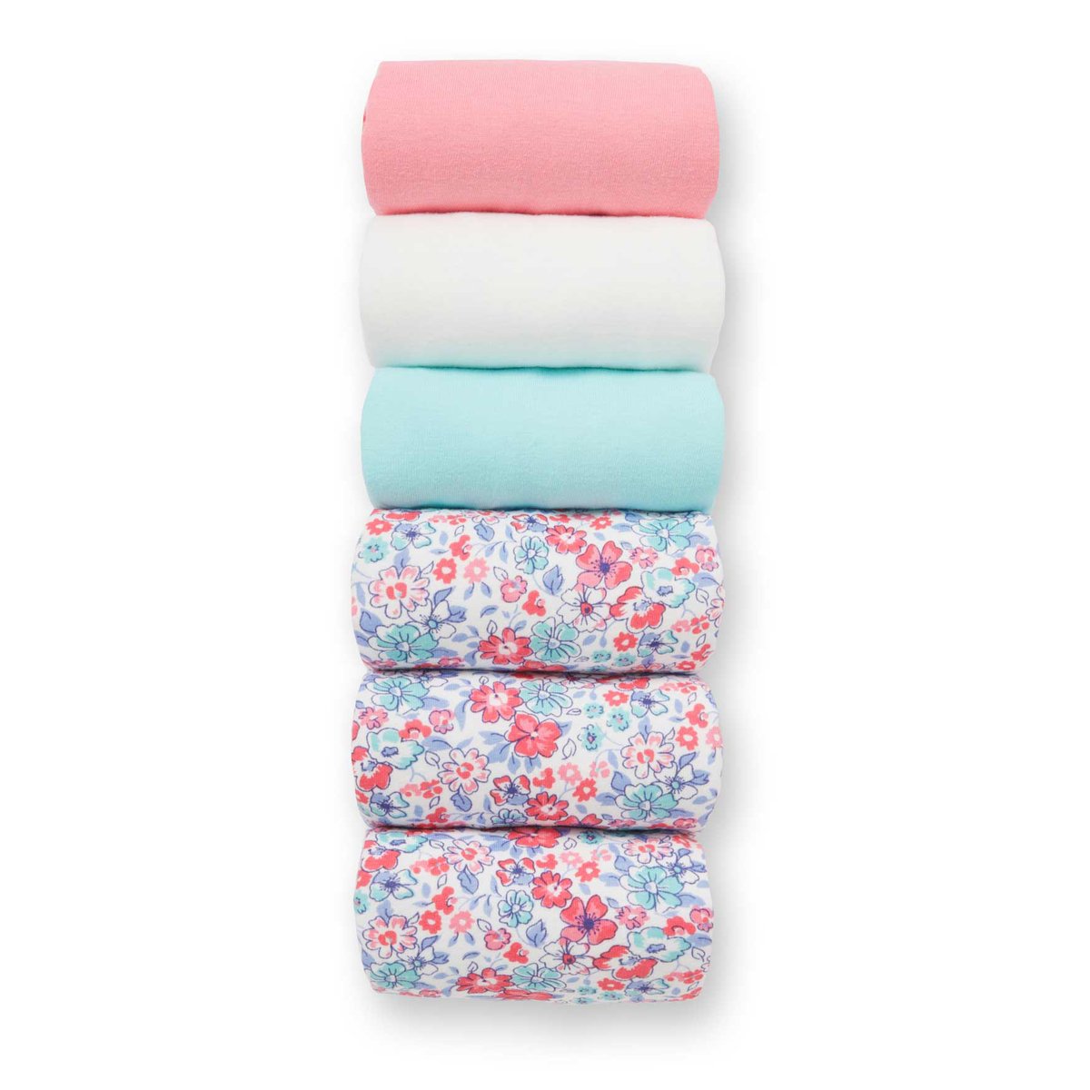 Lot de 6 culottes pur coton assorties, DAXON