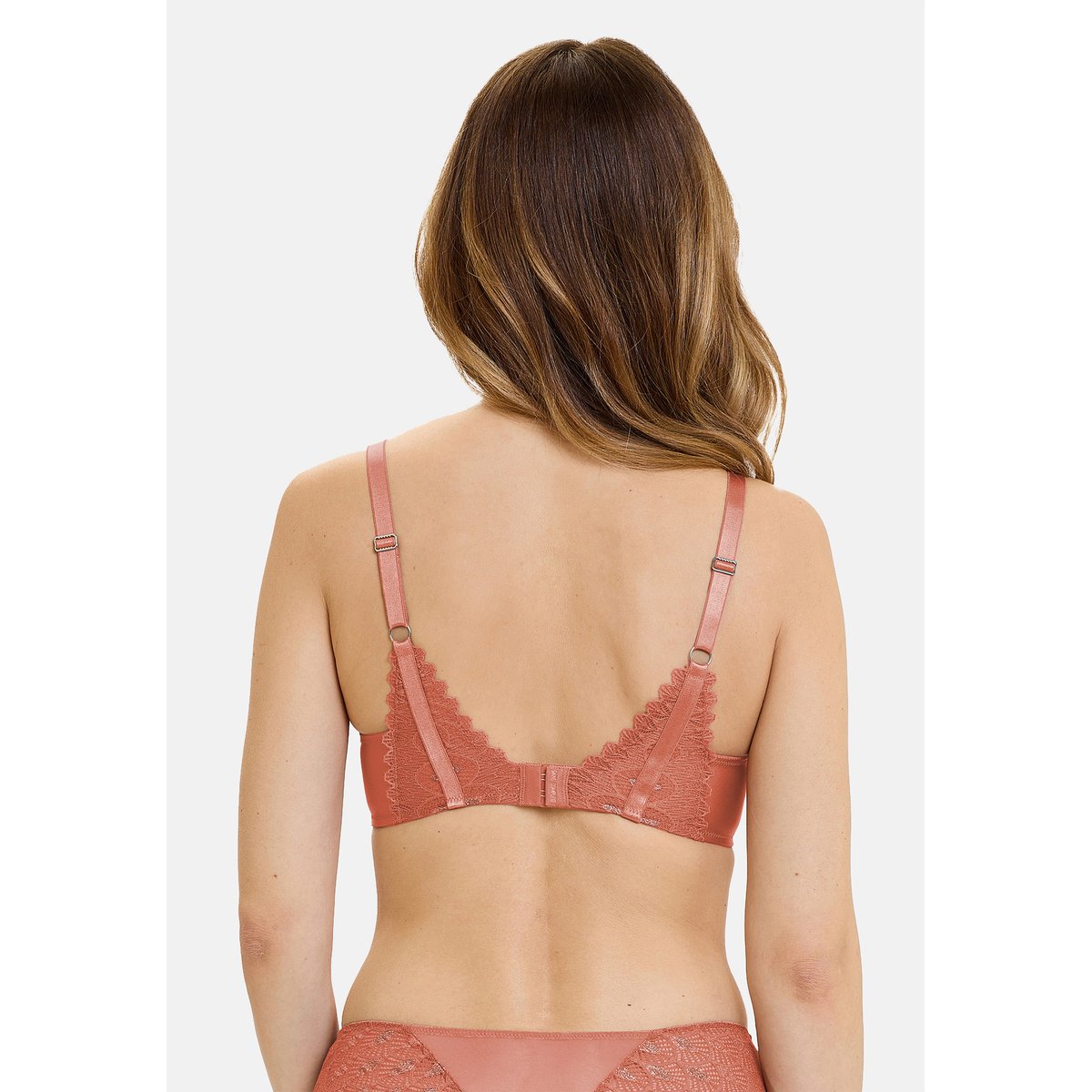 Soutien-gorge à armatures OLYMPE marron cuivré, SANS COMPLEXE