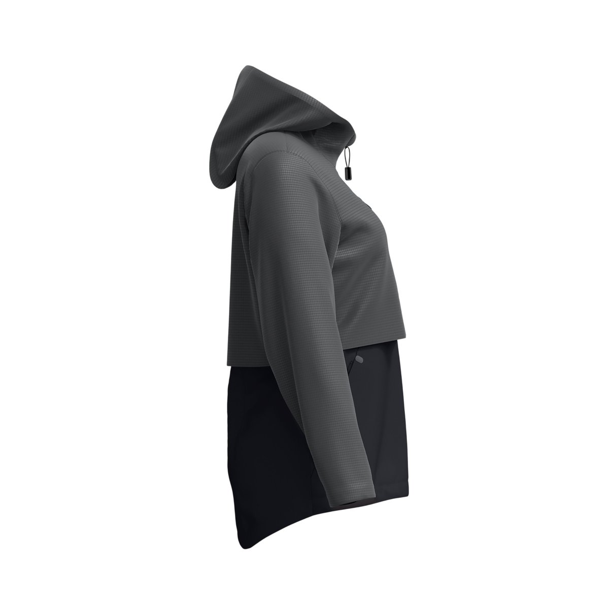 Veste bicolore, légère et extensible à capuche PRO noir, SPEEDO