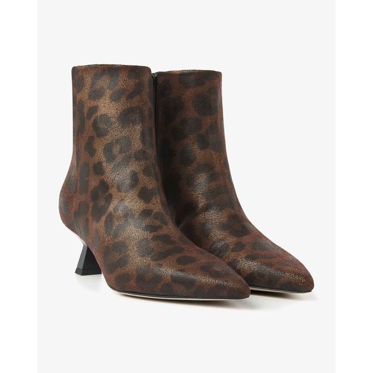 Bottines SUZY FRANKY marron,leopard print, VIA VAI