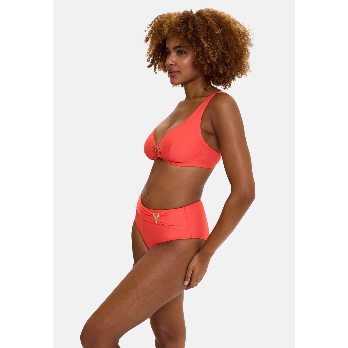 Bas de maillot de bain MANAGUA rose pomelo, SANS COMPLEXE