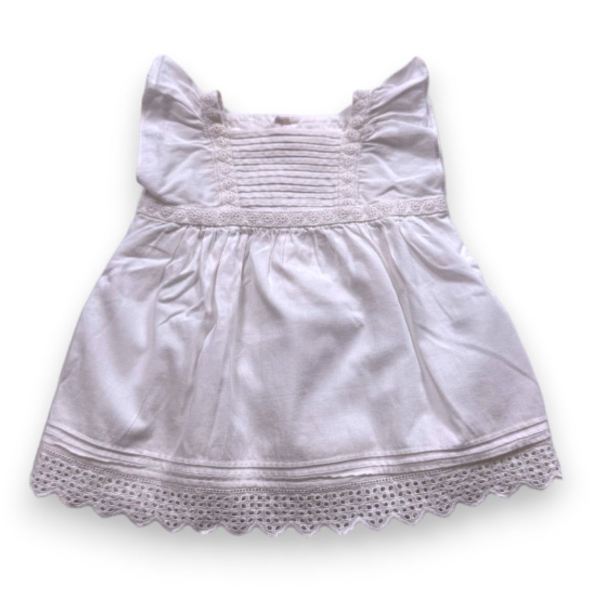 Robe bébé - Très bon état blanc, BONPOINT