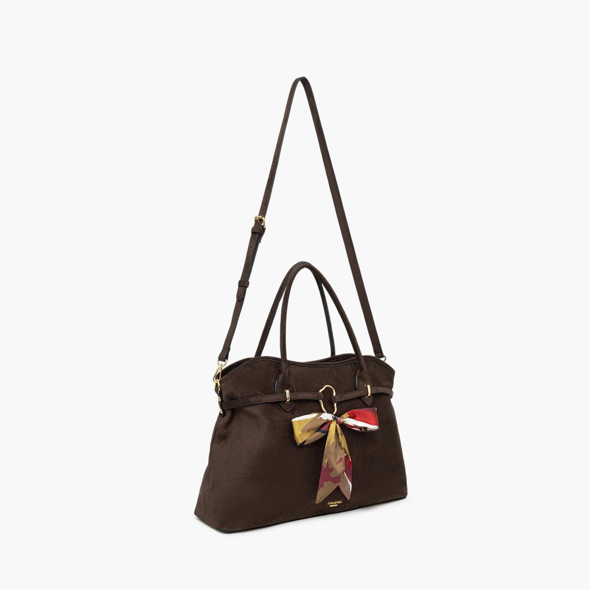 Grand sac shopper  Tivaline marron, LOLLIPOPS