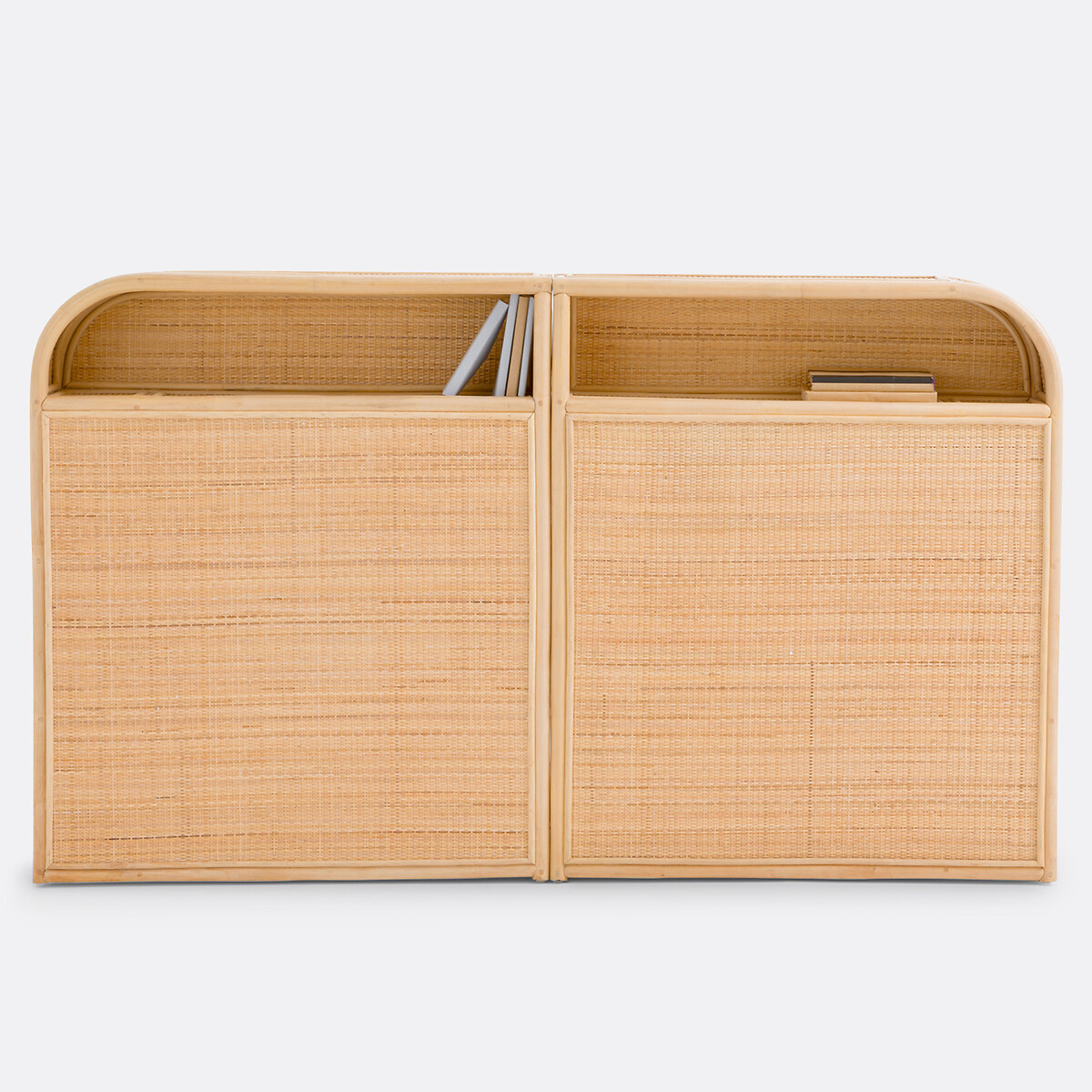 Ladara Rattan Storage Headboard natural, LA REDOUTE INTERIEURS