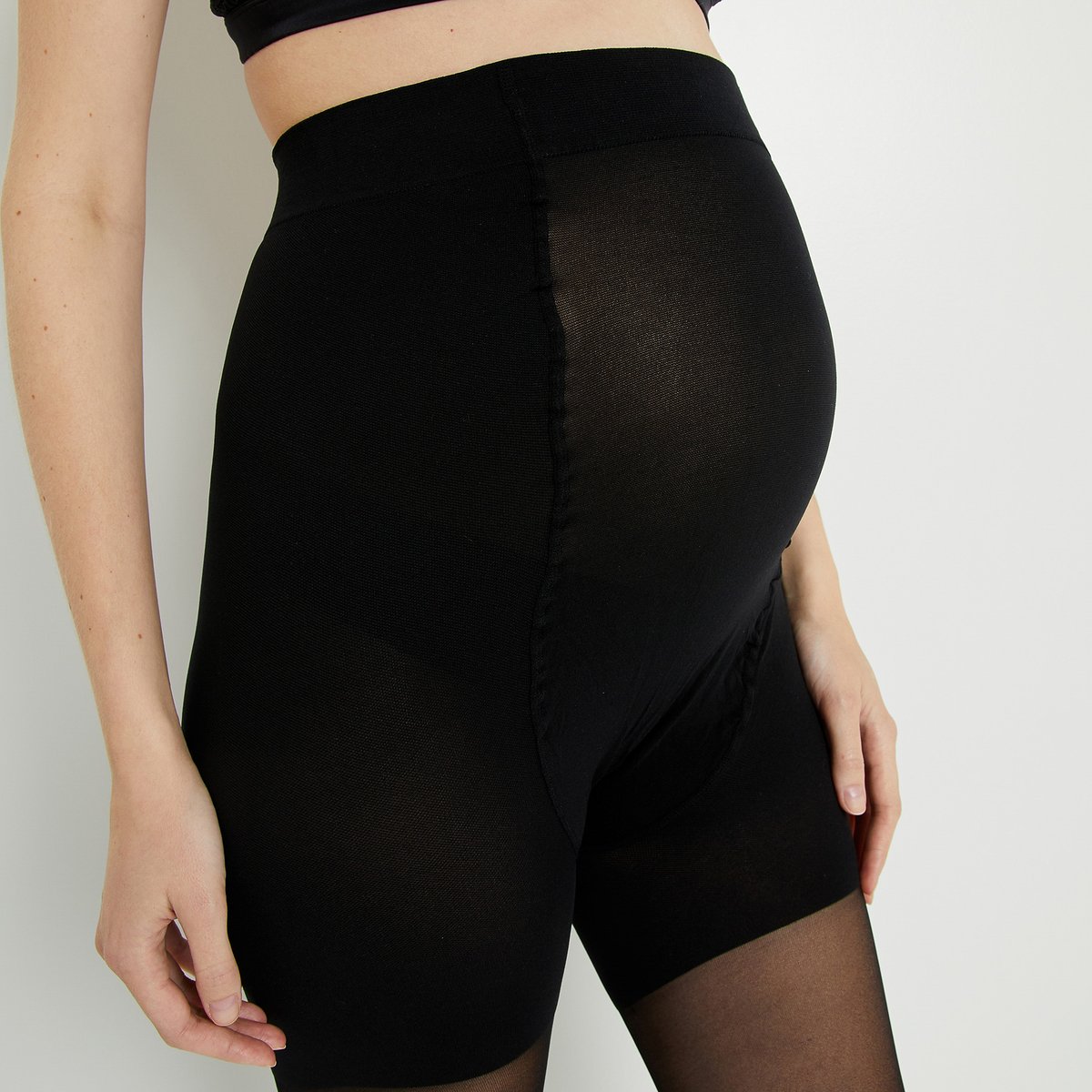 Collants unis GROSSESSE noir, ROUGEGORGE LINGERIE