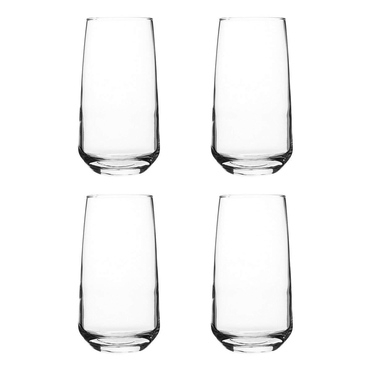 Set of 4 Majestic Hiball Glasses transparent, RAVENHEAD