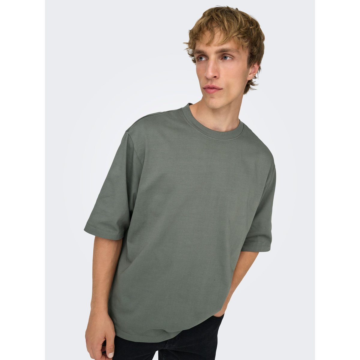 T-Shirt castor gray, ONLY & SONS
