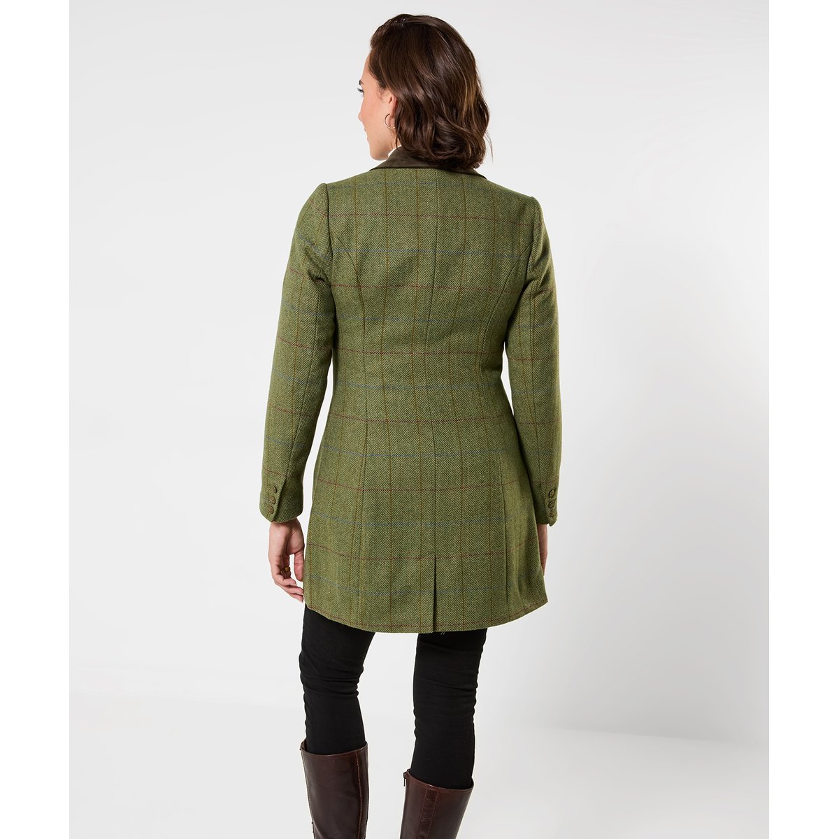 Veste Longue Tradition Pippa vert, JOE BROWNS