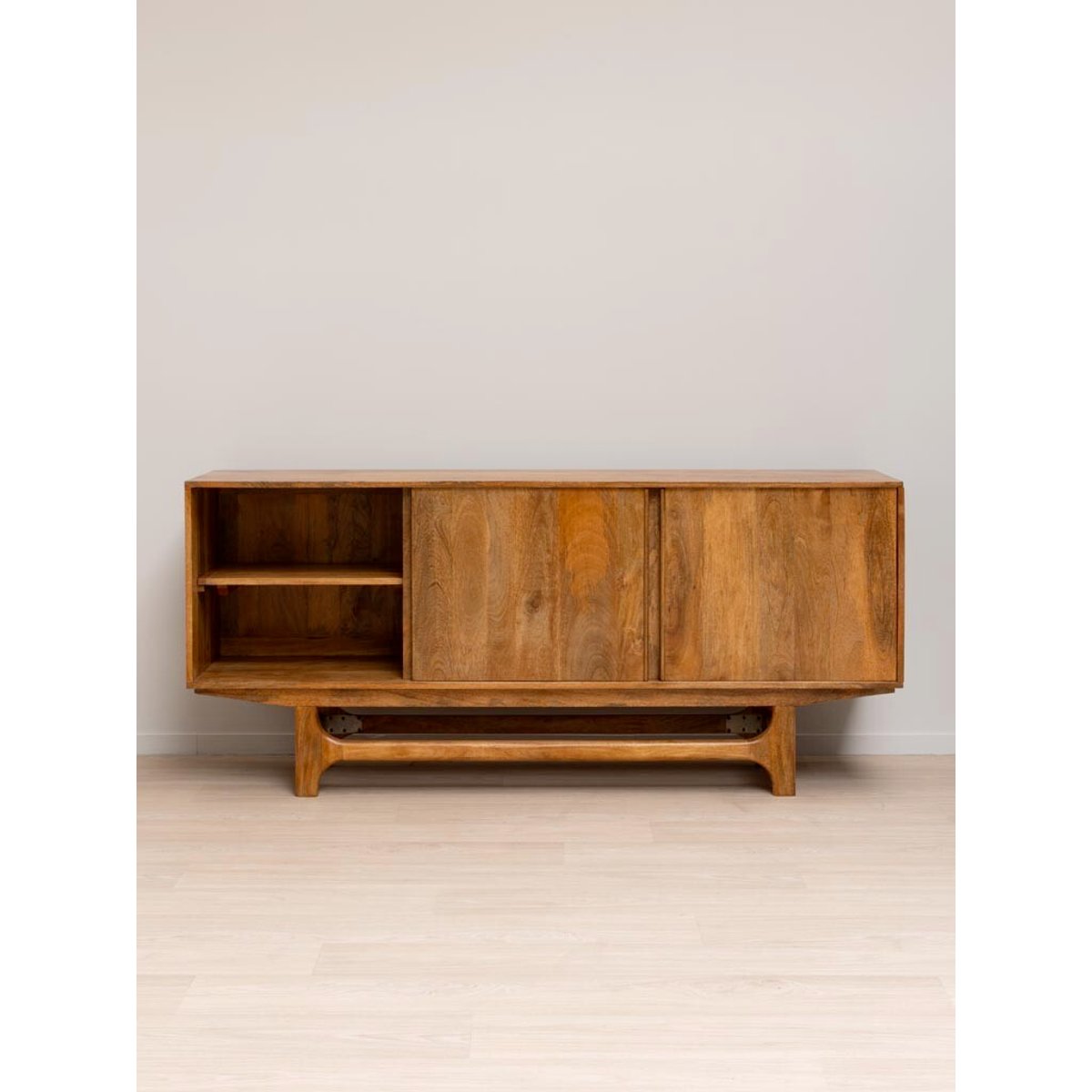Buffet en bois foncé SWANN bois fonce, CHEHOMA