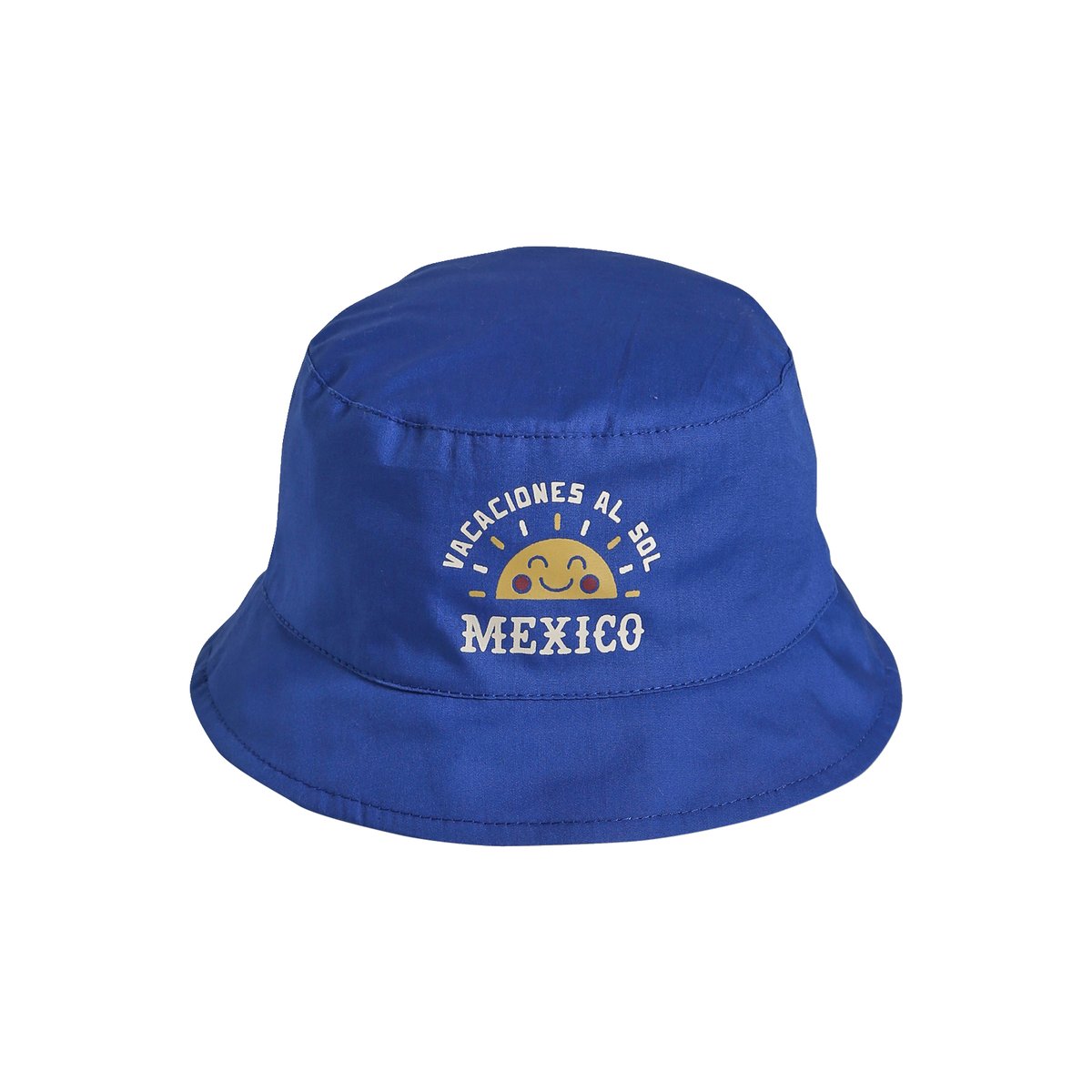 Bob réversible Mexico bleu roi, VERTBAUDET