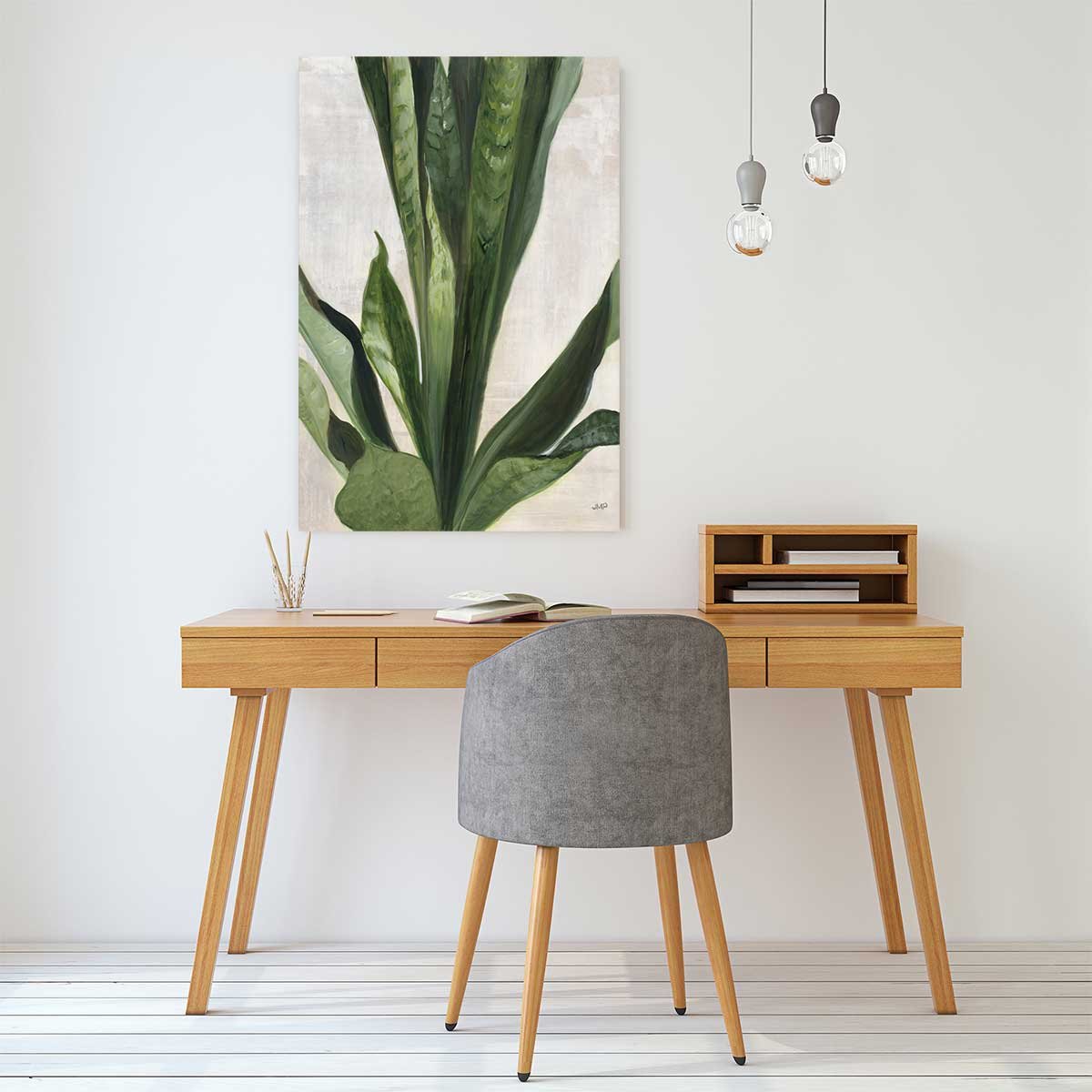 Tableau Sanseveria aquarelle tableau alu dibond, HEXOA